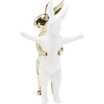 Hugging Rabbits Medium Dekoratif Obje