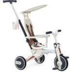 Huggy 6in1 Funtrike 3 Tekerlekli Bebek Bisikleti |ebeveyn Kontrollü, Katlanabilir ve Denge Modlu - Bej