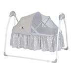 Huggy Cocoon Gri Otomatik Sallanabilen Kumandalı Portatif Bebek Beşiği