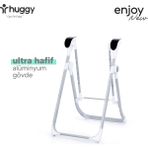Huggy Enjoy Katlanabilir Mama Sandalyesi & Kumandalı Otomatik Bebek Salıncağı Bej