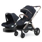 Huggy Mate 5 İn 1 Extra Parlak Çift Yönlü Travel Bebek Arabası