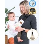 Huggy Mommy Ergonomik Çocuk Taşıma Çantası Bebek Taşıyıcı Sling Ana Kucağı Kanguru Hafif Pratik Puset