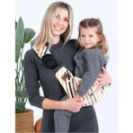 Huggy Mommy Yeni Nesil Hafif Ergonomik Çocuk Taşıma Çantası Sling Ana Kucağı Türkiye Menşeli 0-3 Yaş - Çok Renkli