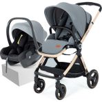 Huggy Revo 5 In 1 Travel Sistem Bebek Arabası - Gri