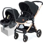Huggy Revo 5 In 1 Travel Sistem Bebek Arabası - Siyah
