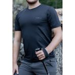 Huğlu Mesh Suprem Siyah T-Shirt - XL