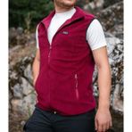 Huğlu Outdoor Bordo Polar Yelek - M
