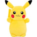 Hugme Squishmallows Pikachu 25 cm, ultra yumuşak ve kabarık, resmi Hugmees pelüş, çocuklar ve koleksiyoncular için sevimli oyuncak, Pokemon için hediye fikri