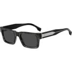 Hugo Boss 1855/S - 2W852IR - 52 Grey Erkek Güneş Gözlüğü - Siyah