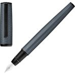 Hugo Boss Arche Pattern Gri Alüminyum Dolma Kalem