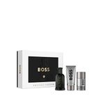 Hugo Boss Bottled Parfum 100 Ml + 75 Gr Deodorant Stick + 100 Ml Duş Jeli Erkek Parfüm Seti - Siyah