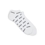 Hugo Boss Erkek 2P AS Allover CC 10258216 01 Çorap (1 Paket), 100 Beyaz, 39-42
