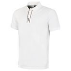 HUGO BOSS Erkek Polo Tişört 2025, Paddy-Piqué, 4 Yönlü Esnem, Hızlı Kurur, Beyaz, L