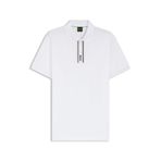 HUGO BOSS Erkek Polo Tişört 2025, Paddy-Piqué, 4 Yönlü Esnem, Hızlı Kurur, Beyaz, M