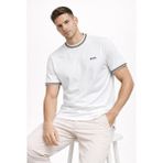 Hugo Boss Erkek T-Shirt - Beyaz 01 - 2XL