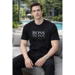 Hugo Boss Erkek T-Shirt - Siyah 01 - XL