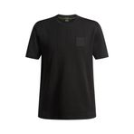 HUGO BOSS Erkek Tee Dropneedle Ac Tişört, siyah 1, S