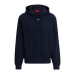HUGO Erkek Dapo Sweatshirt, Koyu Mavi 405, S