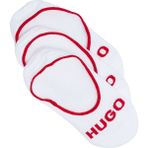 Hugo Erkek Dokuma Kumaş Marka Logolu Beyaz Çorap 50514921-100 - 45 - 46