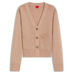 HUGO Hırka, XL, 5003324612, Kahve, Kadın