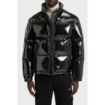 HUGO Kapitoneli Regular Fit Dik Yaka Su İtici Parlak Şişme Mont Erkek MONT 50549251 001