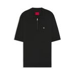 HUGO Logo Baskılı Kazak, S, 5003386319, Siyah, Erkek