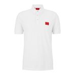 HUGO LOGOLU POLO T-SHIRT, L, TYC64751D4916E0141, Beyaz, Erkek