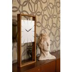 Huhuli Ahşap Modern Duvar Saati 60 x 30 HU41HU41Lİ0162