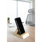 huhuli Doğal Masif Ahşap Masaüstü Telefon ve Tablet Tutucu Stand Minimalist İpad Standı