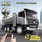 Huina 1316 1/18 Rc Sis Püskürtme Kamyonu İş Makinesi İnşaat Uzaktan Kumandalı Rc Model - 2.4ghz Gerçekçi Similasyon Ses Ve Işık Si