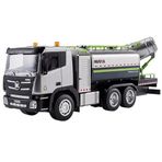 HUINA 1316 1/18 RC Sis Püskürtme Kamyonu İş Makinesi İnşaat Uzaktan Kumandalı RC Model - 2.4Ghz Gerçekçi Similasyon Ses ve Işık Sistemi