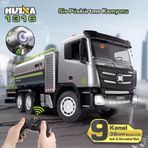Huına 1316 1/18 Rc Sis Püskürtme Kamyonu İş Makinesi Uzaktan Kumandalı Rc Model - 2.4ghz Gerçekçi Similasyon Ses Ve Işık Sistemi