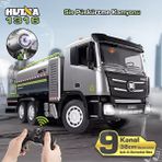 Huina 1316 1/18 RC Sis Püskürtme Kamyonu RC Model Gerçekçi Simülasyon Sesli ve Işıklı Uzaktan Kumandalı İş Makinesi