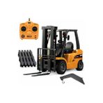 Huına 1577 1/10 RC Model Forklift Uzaktan Kumandalı Metal İş Makinesi
