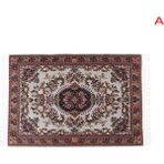Huizongxu 1:12 Dollhouse Minyatür Türk Tarzı Alan Kilim Bebek Evi Dekorasyonu Için (Yurt Dışından) - NA