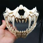 Huizongxu [ayak Izi] Cadılar Bayramı Şeytan Maskesi Karnaval Kurt Adam Kafatası Maskesi Cosplay Kostümleri Anime Cosplay Maske Yüz Şapkalar Korku Parti Sahne (Yurt Dışından)
