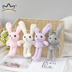 Huizongxu Baba & Mummy'yi SEVİYORUM-30CM Sevimli Tavşan Peluş Oyuncak Uzun Bacaklar ve Kulaklar Esneyebilir Esnek Tavşan Bebek Yumuşak Doldurulmuş Hayvan Oyuncak Çocuklar Için Kız Anahtar Kolye (Yurt Dışından) - Renkli