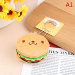 Huizongxu Kore Hamburger Sandviç Hot Dog Peluş Kolye Oyuncak Bebek Kapaklı Anahtarlık Doldurulmuş Oyuncaklar Creek (Yurt Dışından) - Kutu Oyunları