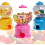 Huizongxu Mini Şeker Gumball Dağıtıcı Otomat Para Para Tasarrufu Kutusu Kumbara Çocuk Oyuncak (Yurt Dışından) - NA
