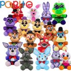 Huizongxu Papıte❤ 20 cm Korku Oyunu Ayı Gece Yarısı Teddy Bear Peluş Oyuncak Beş Gece Freddy Fnaf Doldurulmuş Oyuncaklar Bebek Çocuklar Için Hediyeler (Yurt Dışından) - Renkli