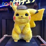 Huizongxu Papıte 8“ Pokemon Peluş Dedektif Pikachu Yumuşak Dolması Pikachu Bebekler Doğum Günü Peluş Oyuncaklar Hediye (Yurt Dışından) - Renkli