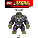 Huizongxu Tek Satış Büyük Boy Marvel Thanos Hulk Rakamlar Yapı Taşları Çocuklar Için Incredible Hulk Thanos Tuğlalar Hediye Oyuncaklar XH1051 (Yurt Dışından) - Kutu Oyunları