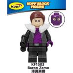 Huizongxu Tek Satış Marvel Kış Asker Falcon Ajan Yapı Taşları Abd Ajan Stokta Asker Baron Aksiyon Figürleri Eğitici Tuğla Oyuncaklar Çocuklar Için KF6135 (Yurt Dışından) - Kutu Oyunları