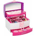 Hüke Trend Pretty Pinky 3 Katlı Çantalı Makyaj Seti - Renkli