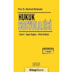 Hukuk Sosyolojisi - Manfred Rehbinder