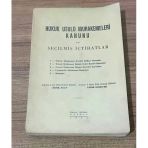 Hukuk Usulü Muhakemeleri Kanunu Ve Seçilmiş İçtihatlar (Sahafiye Kitap)