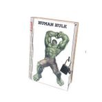 Hulk Kitap Görünümlü Kilitli Ahşap Kumbara