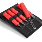 Hultafors 390005 5 Parça Çekiç Tip Düz Iskarpela Seti