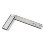 Hultafors QUATTRO25 253103 250 mm Ayarlı Üç Açılı Çelik Gönye