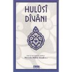 HULUSI DİVANI - MUSTAFA HULUSI EFENDI